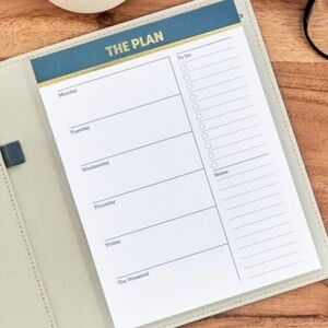 Weekly Planner with To-Do size List 5.7" x 7.68"